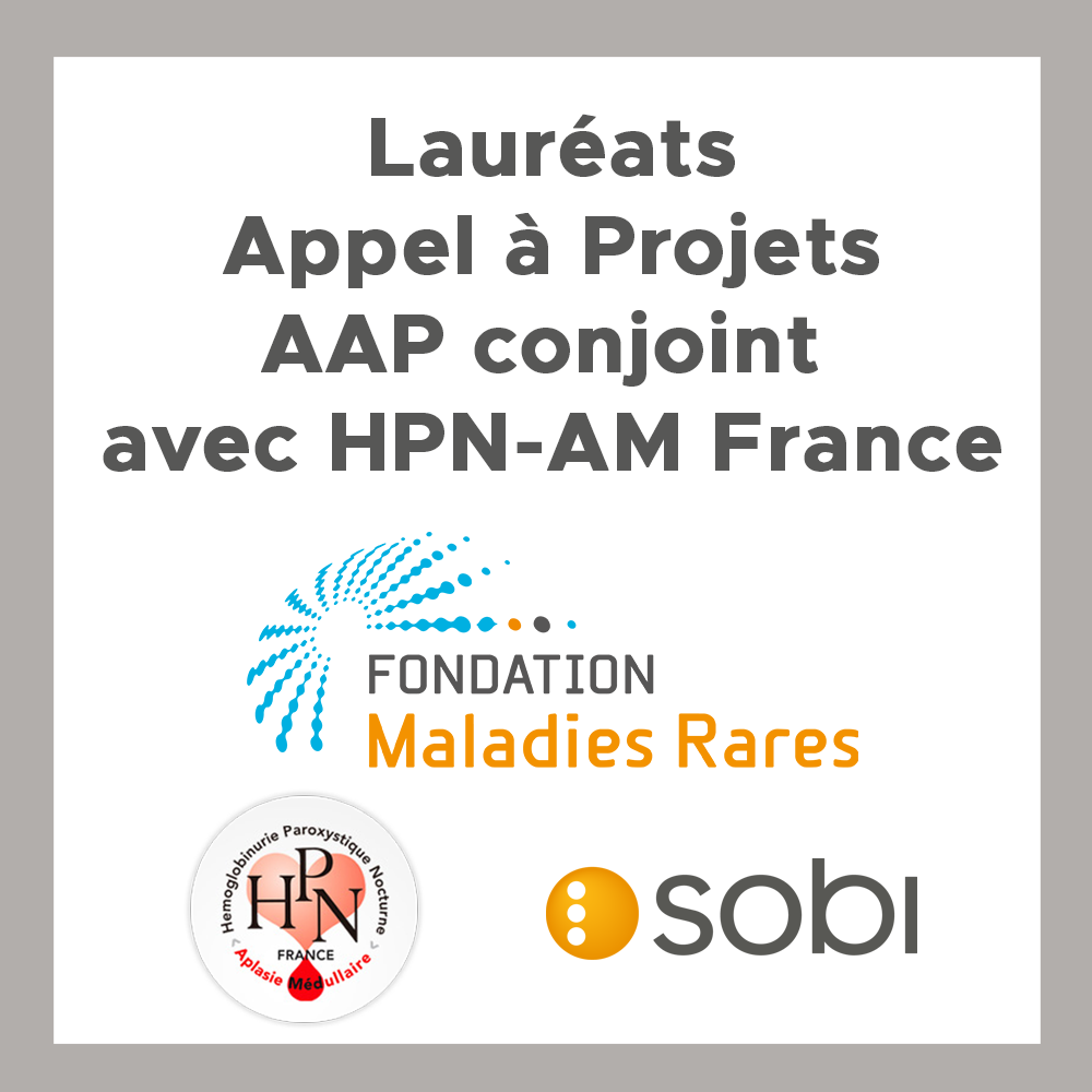 Résultats de l’AAP conjoint avec HPN-AM France